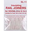 PECO OO/HO Insulating Rail Joiners (9pc)
